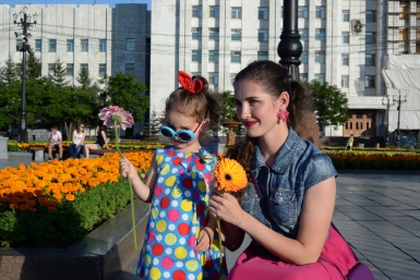 Красотой и женственностью блеснули хабаровчанки в первый день августа  Алексей Тимиргалеев